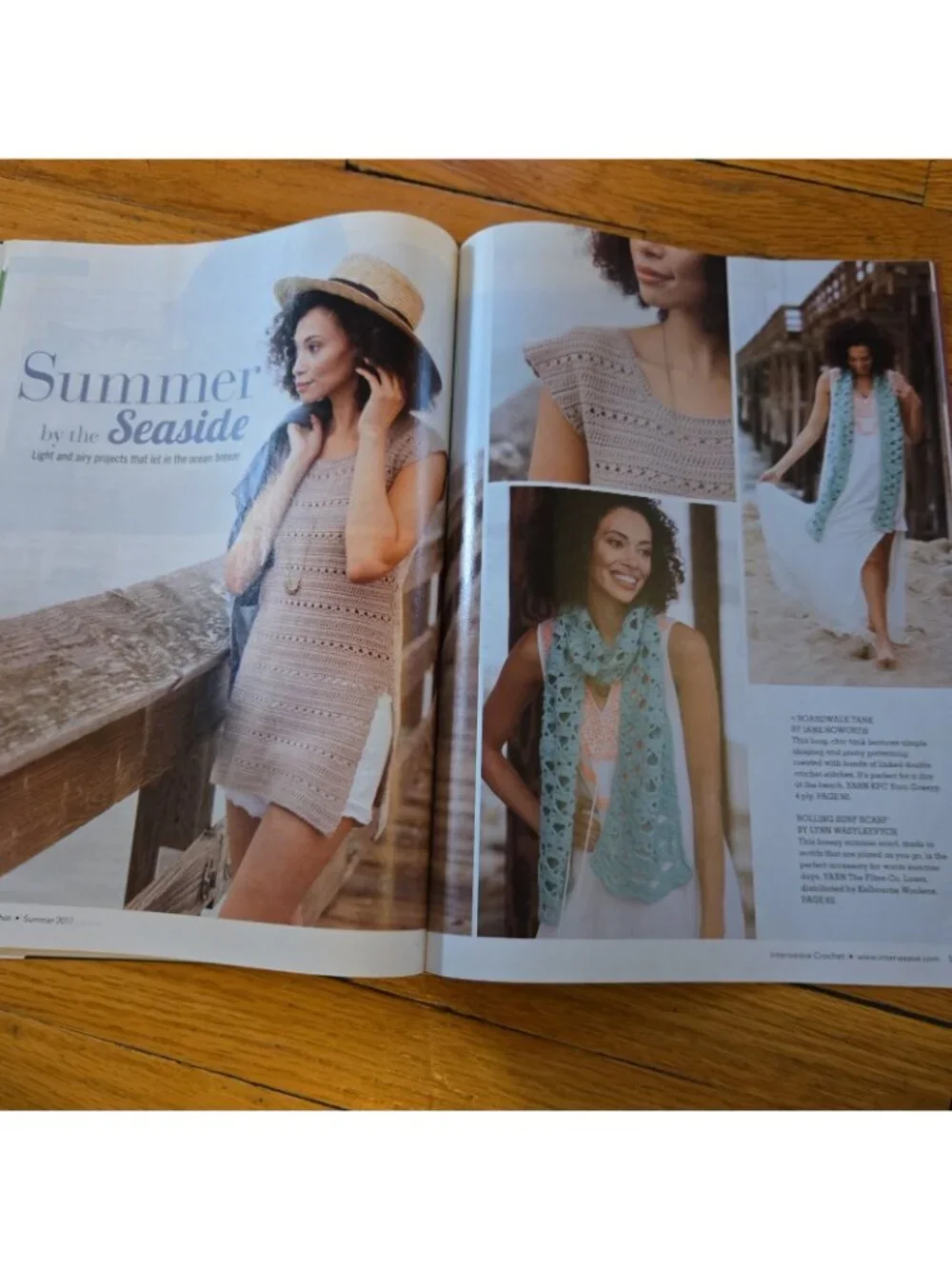 Interweave Crochet Magazine Summer 2017 Ex Libris Wraps, Shawls, Tanks